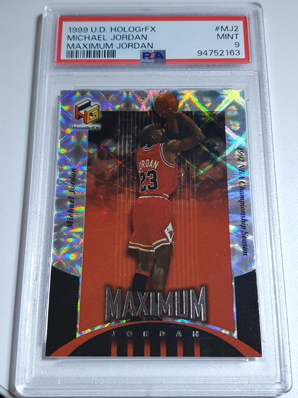 1999 Upper Deck HOLOGrFX Michael Jordan #MJ2 Maximum Jordan - PSA 9