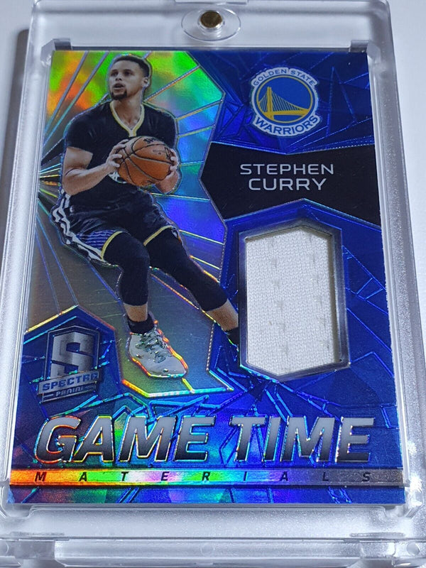 2015 Panini Spectra Stephen Curry #PATCH /49 Game Worn Jersey - Ready to Grade