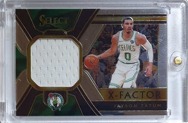 2018 Panini Select Jayson Tatum #PATCH Game Worn Jersey - Ready to Grade