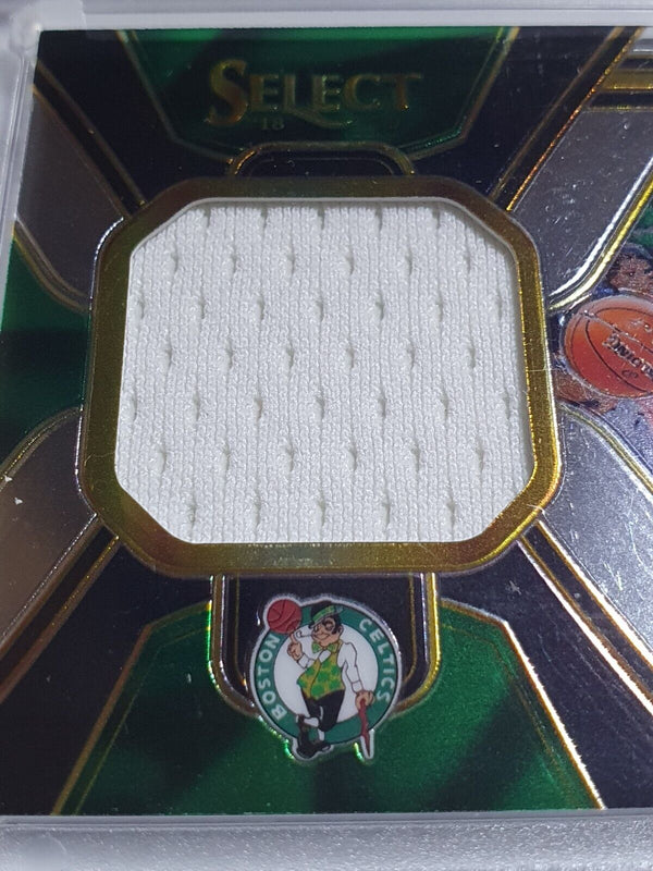 2018 Panini Select Jayson Tatum #PATCH Game Worn Jersey - Ready to Grade