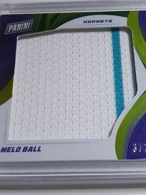 2022 Panini LaMelo Ball #PATCH /25 Jumbo 2 Color Jersey - Rare