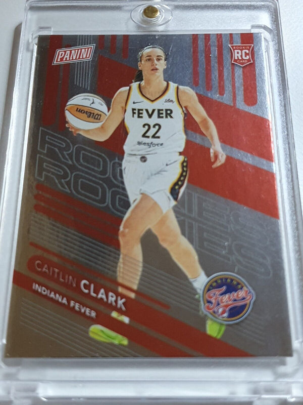 2024 Panini National Caitlin Clark Rookie #RC1 SILVER FOIL RC - Ready to Grade