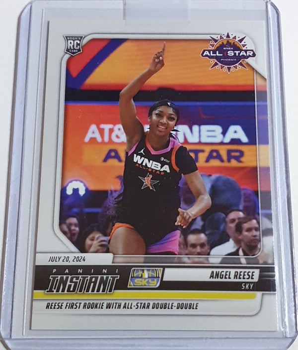 2024 Panini Instant WNBA Angel Reese Rookie #163 /1556 RC - Ready to Grade