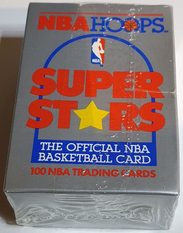 1989-90 NBA Hoops Basketball Superstars (100 Card Sets) - Factory Sealed