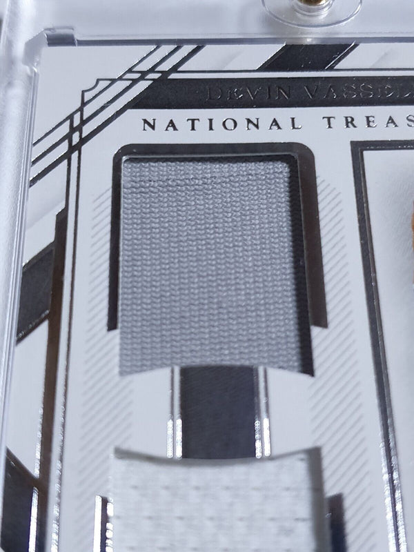 2020 National Treasures Devin Vassell Rookie #PATCH /99 Dual RC Jerseys - Rare