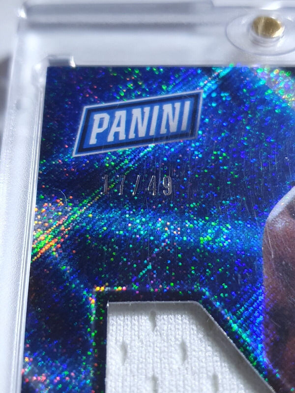 2018 Panini Shaquille O'Neal #PATCH COSMIC Holo /49 Game Worn Jersey - Rare