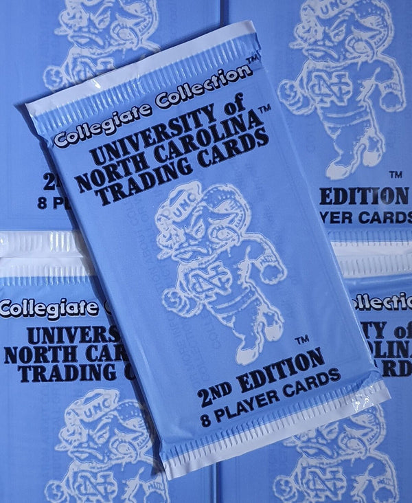 1990 North Carolina 2nd Edition Pack (Look for Jordans) - Factory Sealed Packs