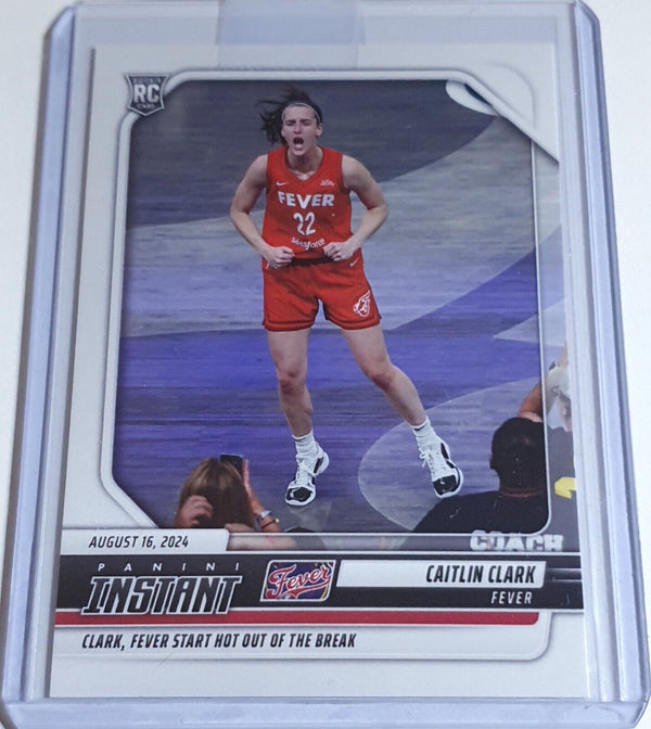 2024 Panini Instant WNBA Caitlin Clark Rookie #166 /4989 RC - Ready to Grade