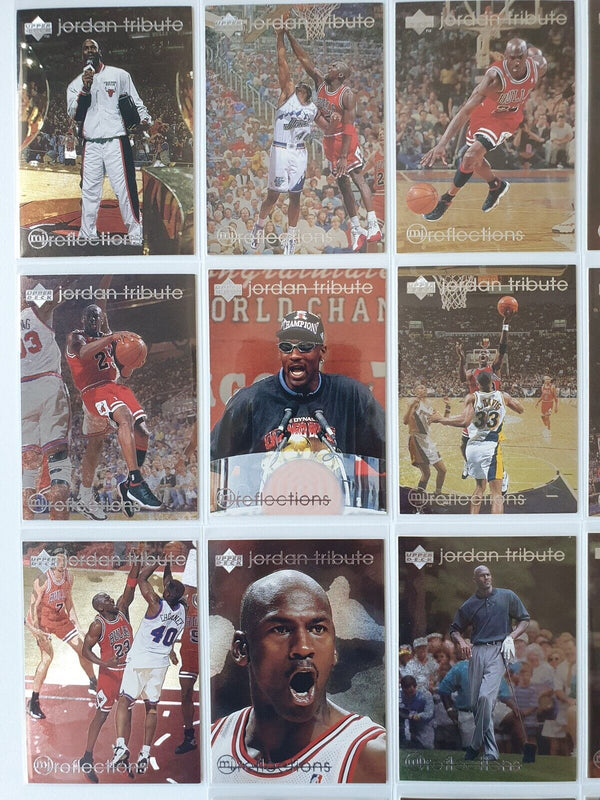 1998 Upper Deck Michael Jordan Tribute Series III MJ Reflections (30 Cards) Rare