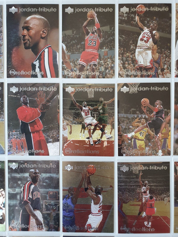 1998 Upper Deck Michael Jordan Tribute Series III MJ Reflections (30 Cards) Rare