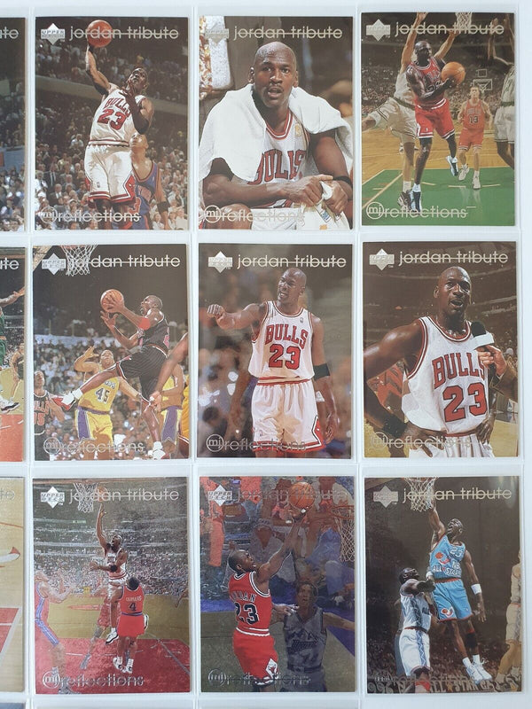 1998 Upper Deck Michael Jordan Tribute Series III MJ Reflections (30 Cards) Rare