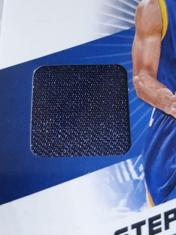 2012 Panini Elite Stephen Curry #PATCH Game Worn Jersey - Ready to Grade