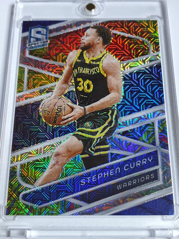 2023 Panini Spectra Stephen Curry #81 META 01/25 Prizm - Ready to Grade