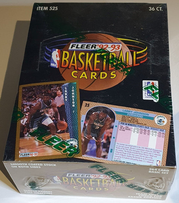 1992-93 Fleer NBA Basketball Series 1 Box - Factory Sealed