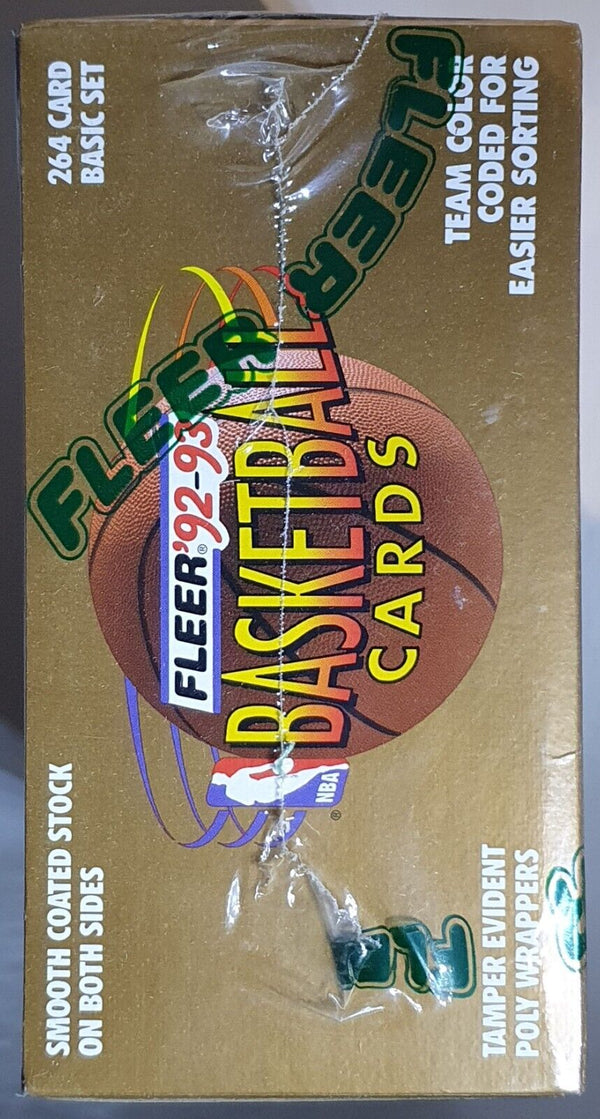 1992-93 Fleer NBA Basketball Series 1 Box - Factory Sealed