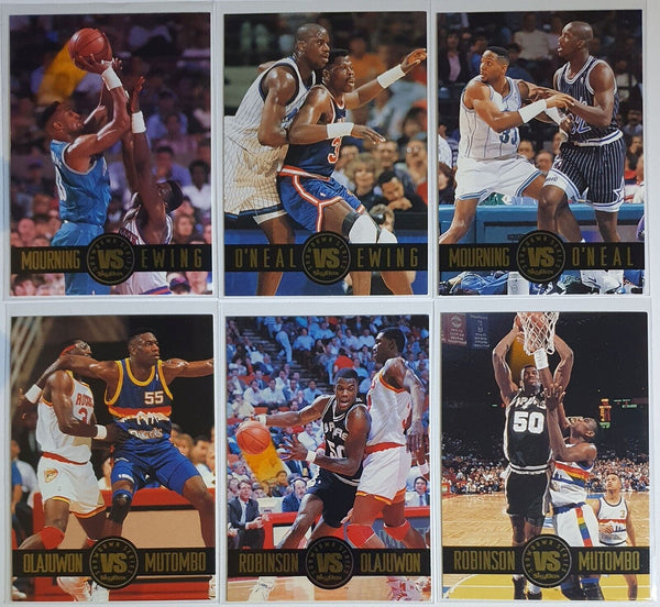 Lot of 6 x 1993 Skybox Premium Showdown Series Inserts - Shaquille O'Neal