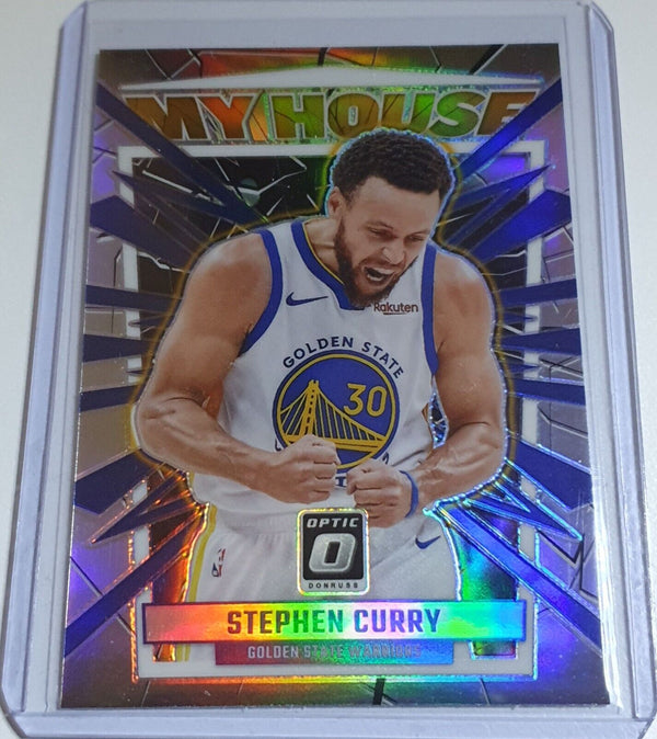 2023 Donruss Optic Stephen Curry #17 SILVER HOLO My House - Ready for Grading