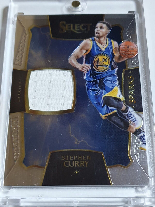 2015 Panini Select Stephen Curry #PATCH /99 Game Worn Jersey - Ready to Grade