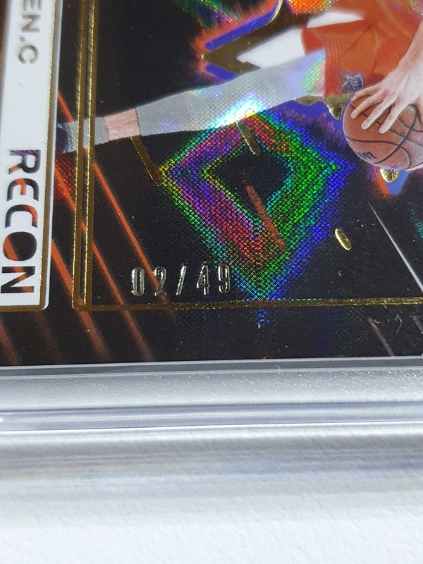 2023 Panini Recon Chet Holmgren #167 EFFECT /49 Holo - Ready to Grade