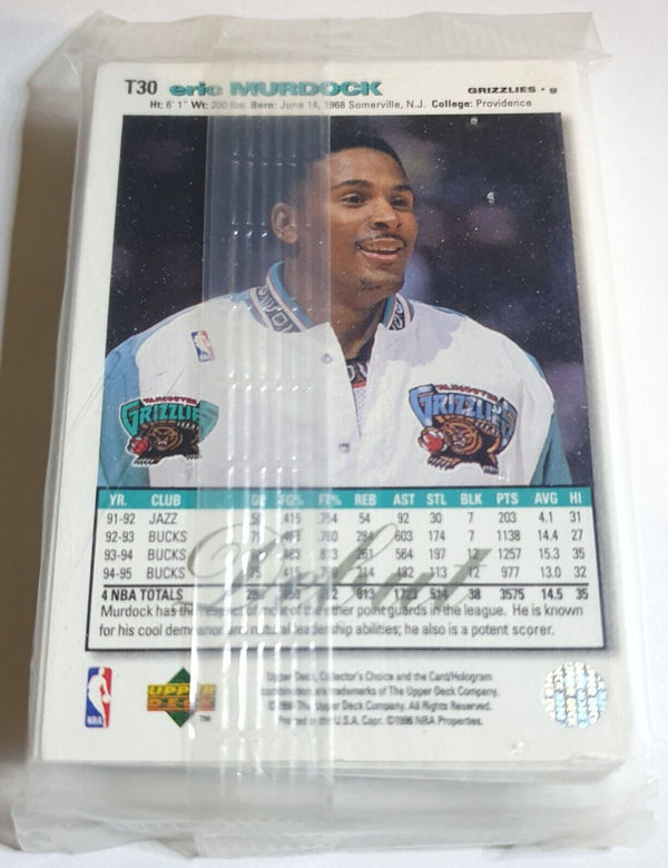 1995-96 UD Collector's Choice Debut Trade COMPLETE 30 Card Set - Factory Sealed