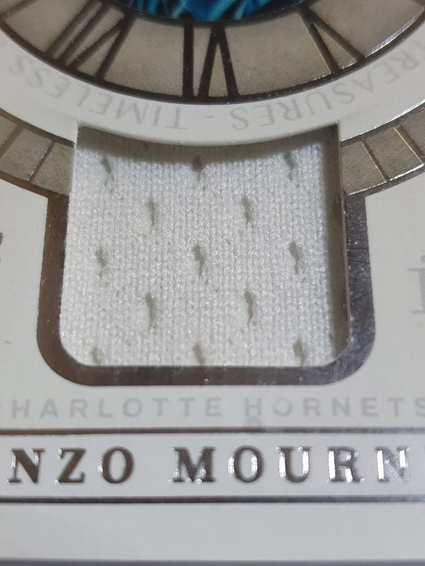 2021 Panini National Treasures Alonzo Mourning #PATCH /99 Game Worn Jersey