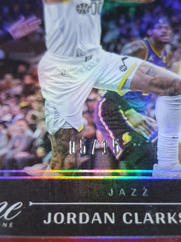 2023 Panini One and One Jordan Clarkson #47 RED /15 Holo - Panini Factory Sealed