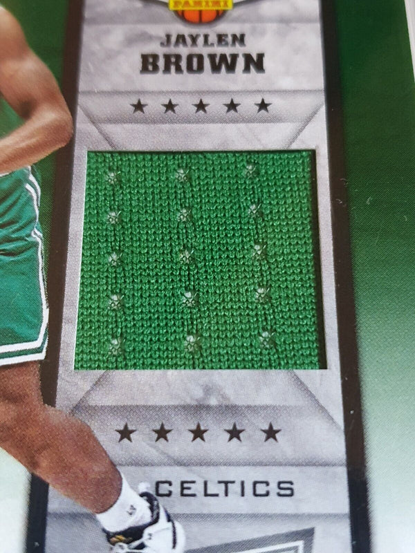 2017 Panini Jaylen Brown Rookie #PATCH Game Worn Jersey RC - Player of the Day