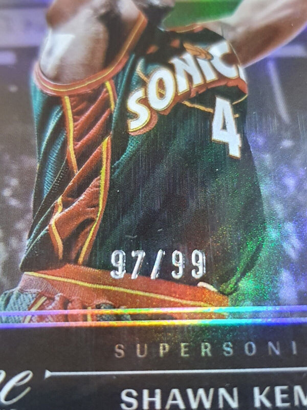 2023 Panini One and One Shawn Kemp #185 HOLO /99 - Panini Factory Sealed