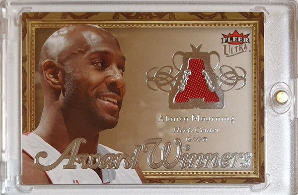 2007 Fleer Ultra Alonzo Mourning #PATCH /199 Game Worn Jersey - Ready to Grade