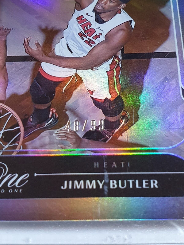 2023 Panini One and One Jimmy Butler #80 HOLO /99 - Panini Factory Sealed
