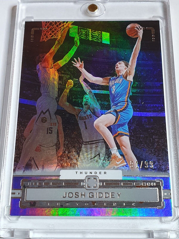 2023 Panini Photogenic Josh Giddey #99 SILVER /99 HOLO - Ready to Grade