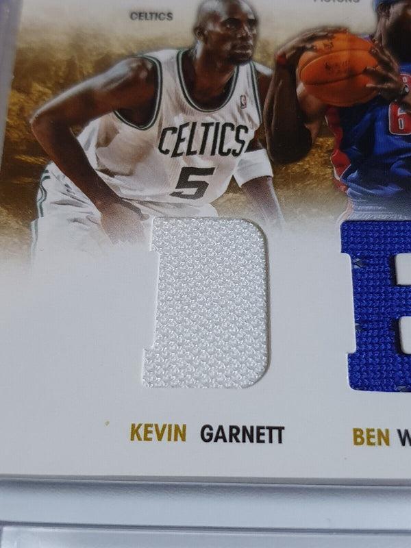 2012 Preferred Booklet #PATCH /199 Seven Jersey Patches - Duncan Rodman Garnett