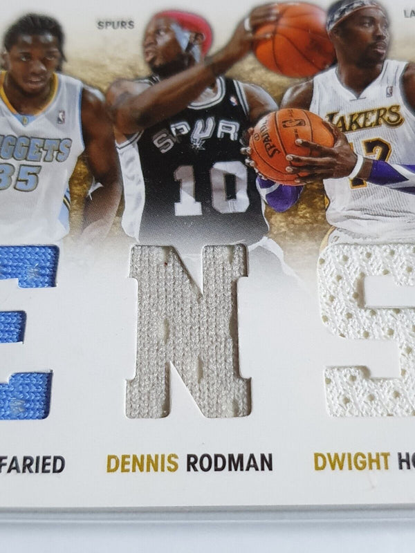 2012 Preferred Booklet #PATCH /199 Seven Jersey Patches - Duncan Rodman Garnett