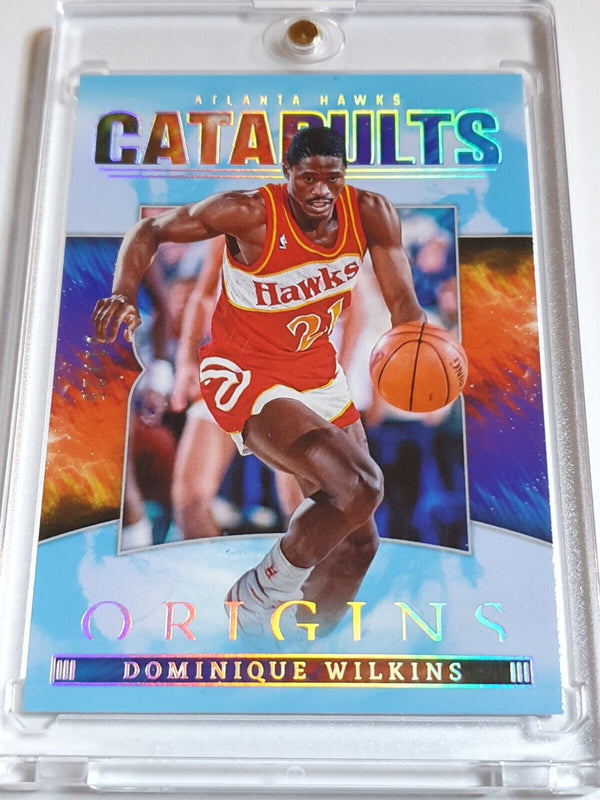 2022 Panini Origins Dominique Wilkins #6 TURQUOISE 01/25 Catapults - Rare