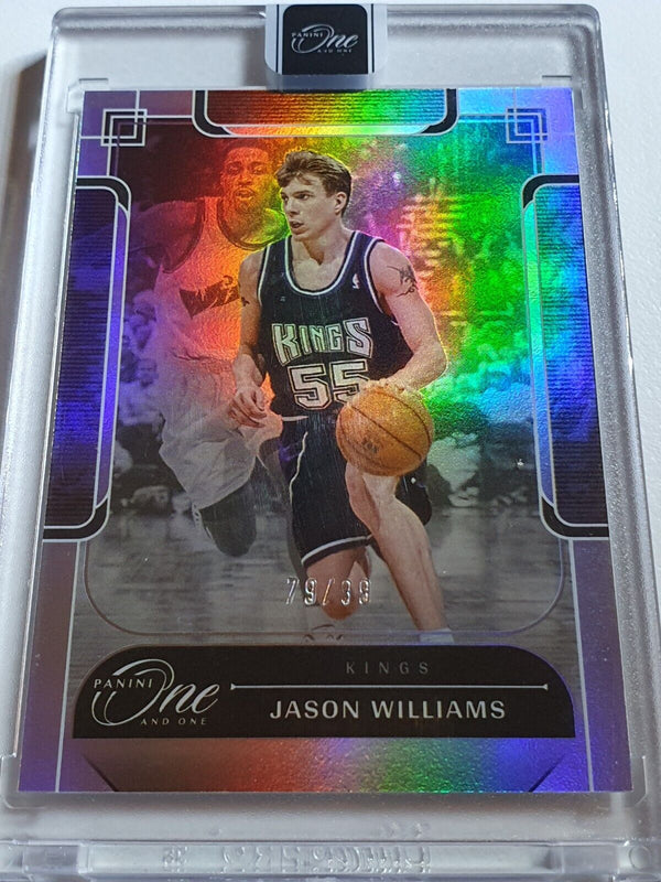 2023 Panini One and One Jason Williams #176 HOLO /99 - Panini Factory Sealed
