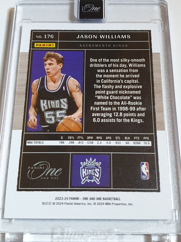 2023 Panini One and One Jason Williams #176 HOLO /99 - Panini Factory Sealed