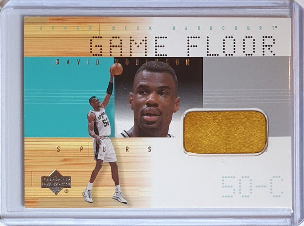 2000 Upper Deck Hardcourt David Robinson #DR-F GAME FLOOR - Rare Gem