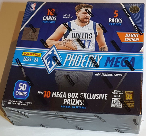 2023-24 Panini Phoenix Basketball Mega Box (Victor Wembanyama?) - Factory Sealed