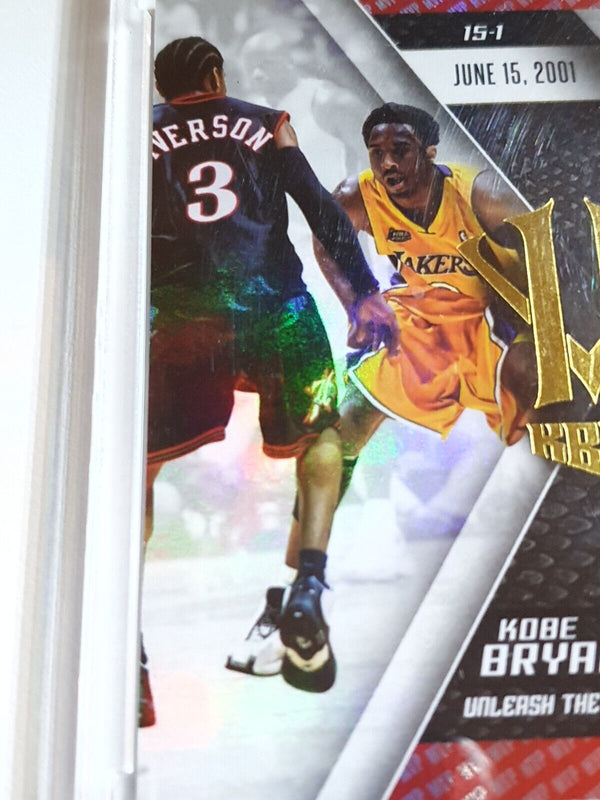 2017 Panini Kobe Herovillain Kobe Bryant #6 RED Holo Unleash the Hero - Rare