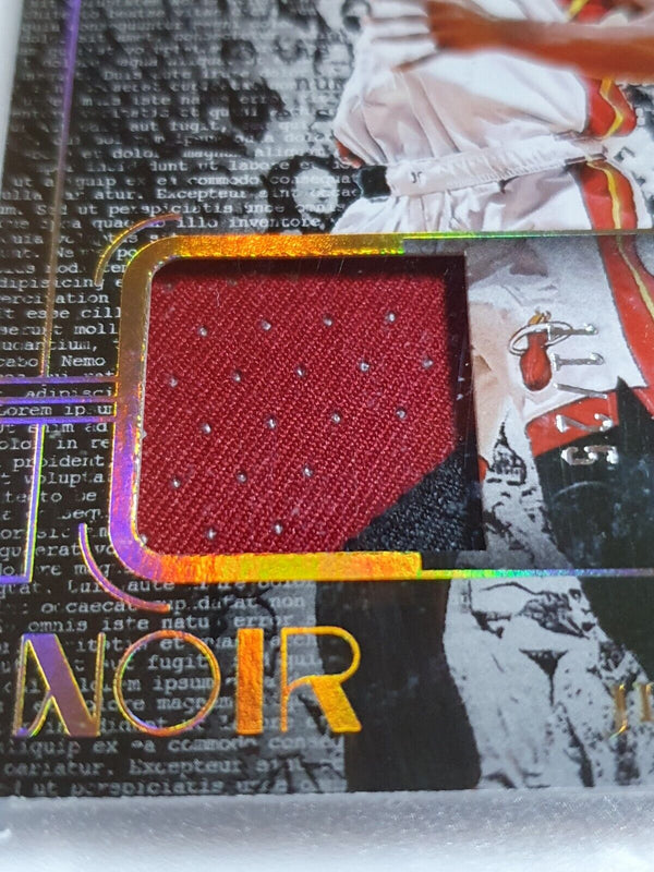 2023 Panini Noir Jimmy Butler #PATCH PRIME /25 Game Worn 2 Color Jersey - Rare