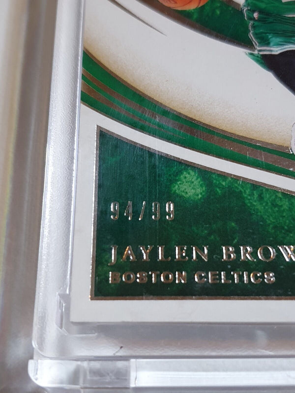 2019 Panini Immaculate Collection Jaylen Brown #67 SILVER /99 Edition - Rare