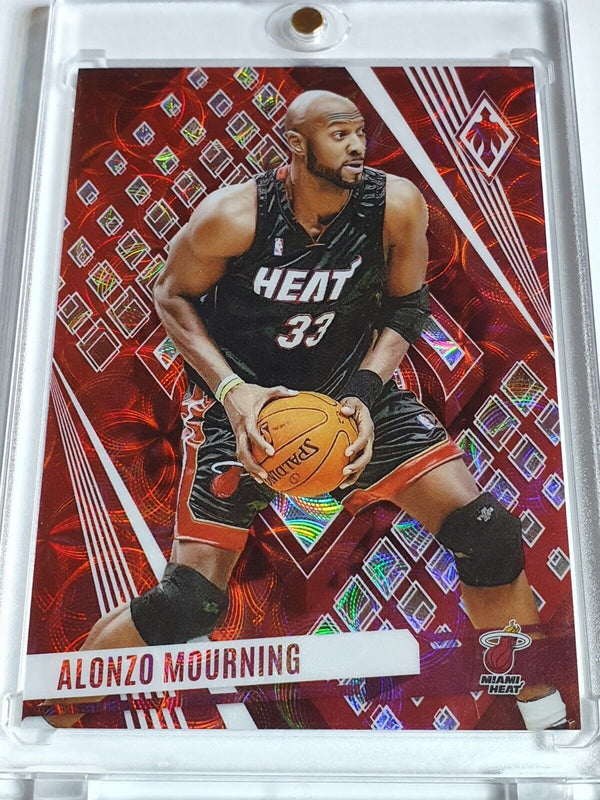 2023 Panini Phoenix Alonzo Mourning #93 RED SCOPE /75 Holo - Ready to Grade