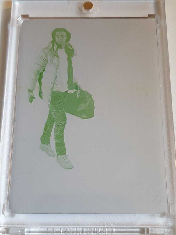 2023 National Treasures Josh Giddey #18 PRINTING PLATE 1/1 Yellow (True 1 of 1)