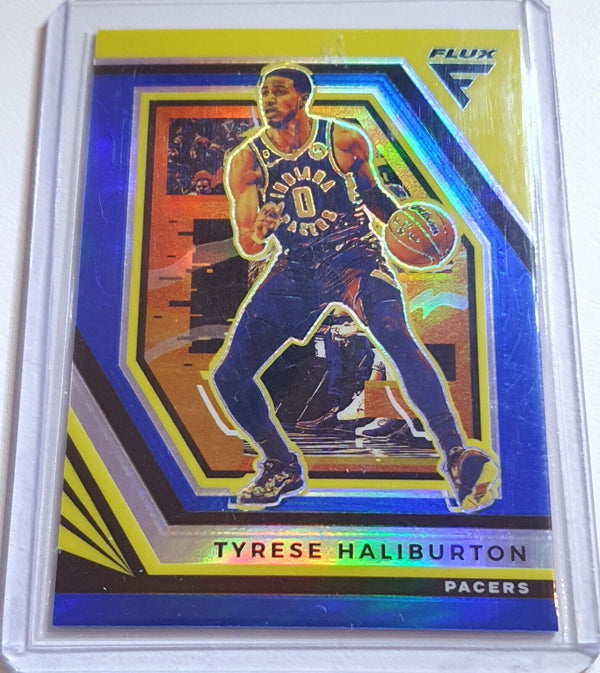 2022 Panini Flux Tyrese Haliburton #20 BLUE /99 Holo - Ready to Grade