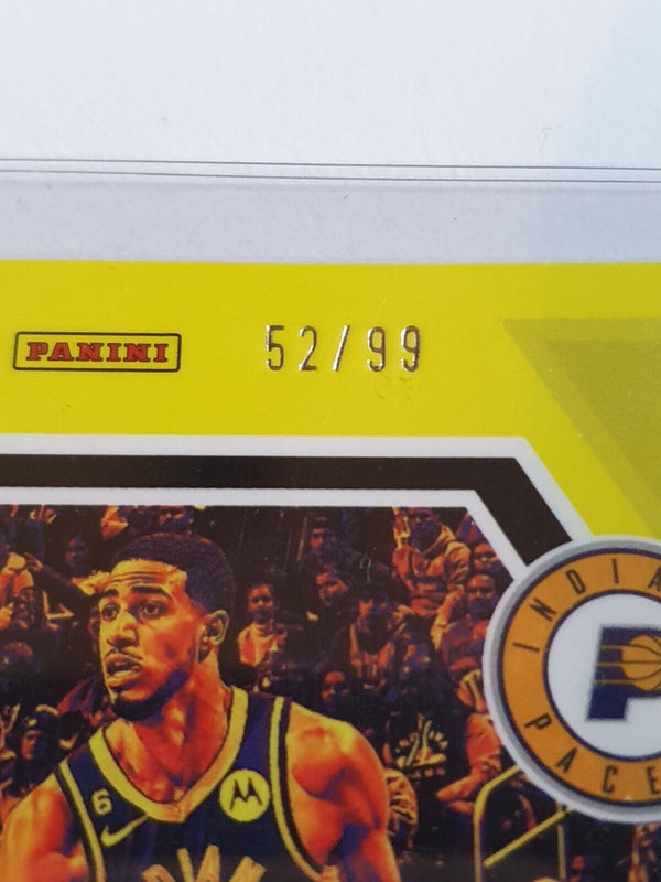 2022 Panini Flux Tyrese Haliburton #20 BLUE /99 Holo - Ready to Grade