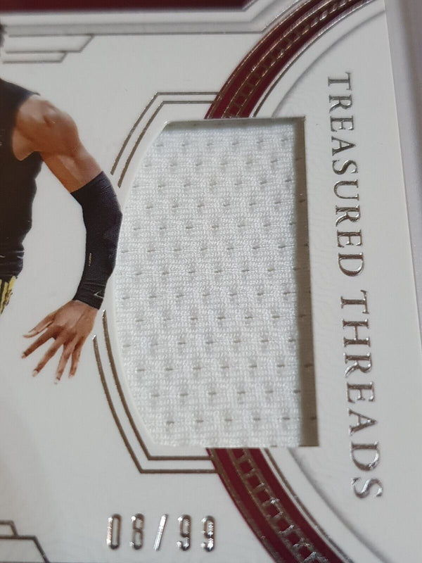 2023 National Treasures Donovan Mitchell #PATCH /99 Game Worn Jersey - Rare