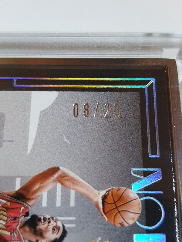 2023 Panini Noir Donovan Mitchell #213 METAL FRAME /25 City Edition - Rare