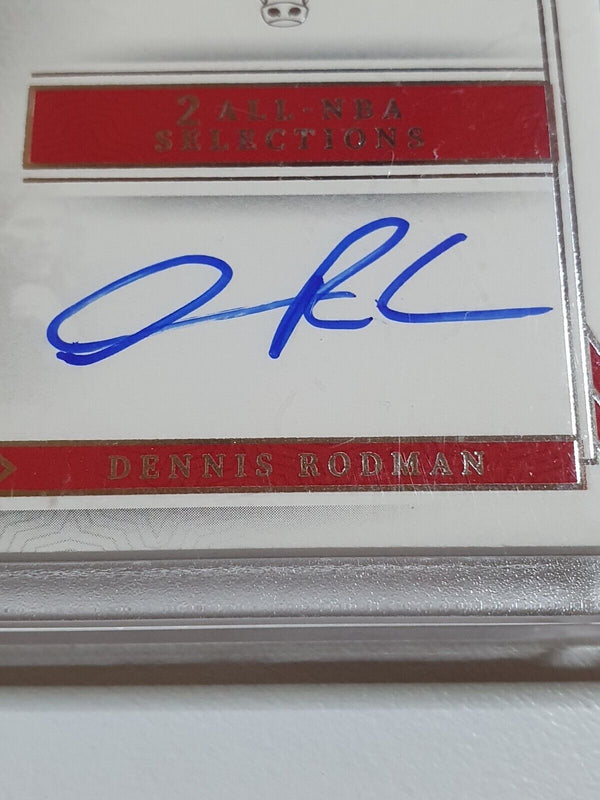 2023 Panini National Treasures Dennis Rodman AUTO /35 All-NBA Signatures - Rare