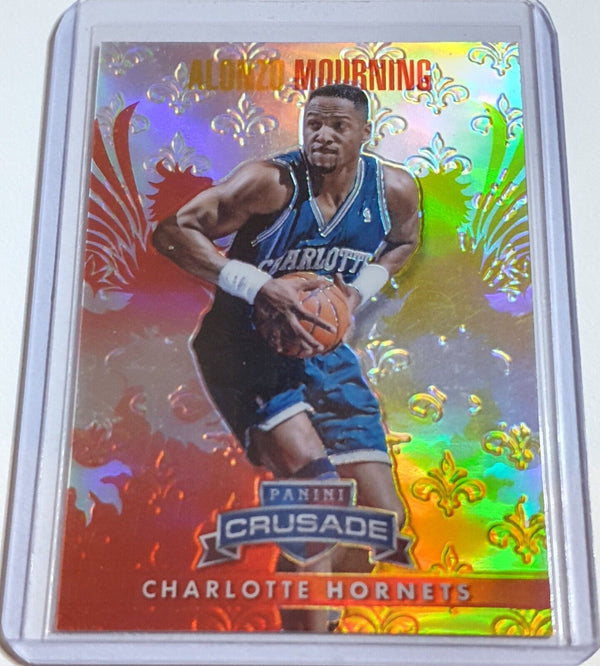2013 Panini Crusade Alonzo Mourning #293 RED /349 Holo - Ready to Grade