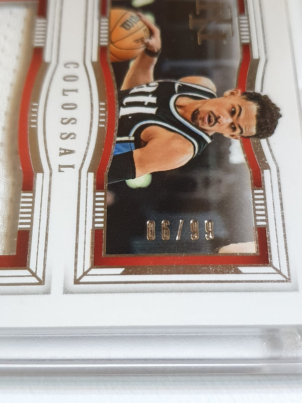 2023 Panini National Treasures Trae Young #PATCH /99 Game Worn Jumbo Jersey Rare